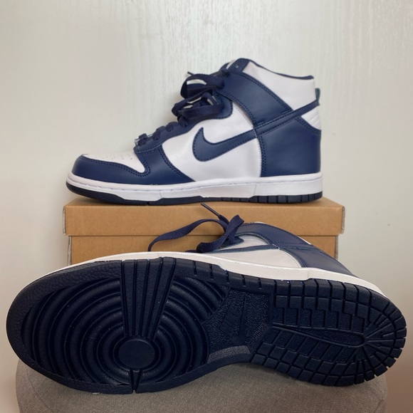 NIKE DUNK HIGH CHAMPIONSHIP NAVY - Picture 4 of 4